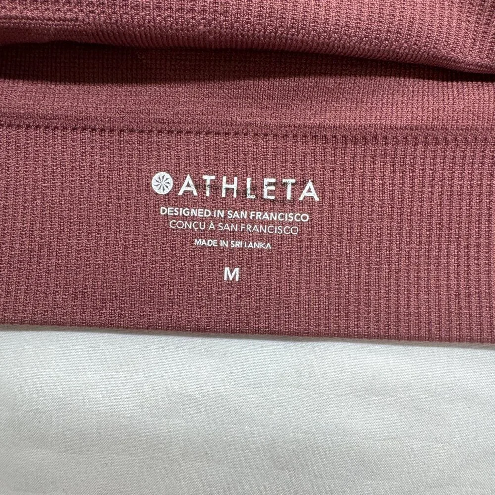 NWOT Athleta Aurora Scoop Bra A-C in Tawny Rose - Picture 5 of 7
